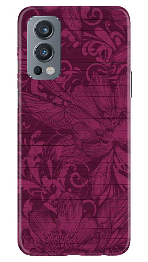 Purple Backround Mobile Back Case for OnePlus Nord 2 5G (Design - 22) Purple Backround Case for OnePlus Nord 2 5G