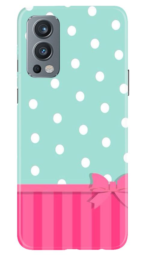 Gift Wrap Mobile Back Case for OnePlus Nord 2 5G (Design - 30) Gift Wrap Case for OnePlus Nord 2 5G