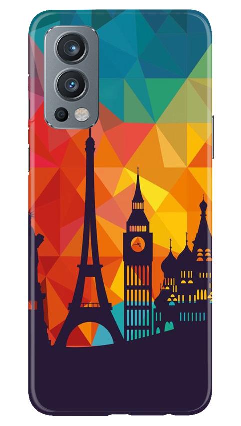 Eiffel Tower2 Mobile Back Case for OnePlus Nord 2 5G (Design - 91) Eiffel Tower2 Case for OnePlus Nord 2 5G