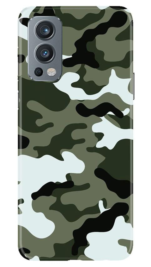 Army Camouflage Mobile Back Case for OnePlus Nord 2 5G (Design - 108) Army Camouflage Case for OnePlus Nord 2 5G (Design - 108)
