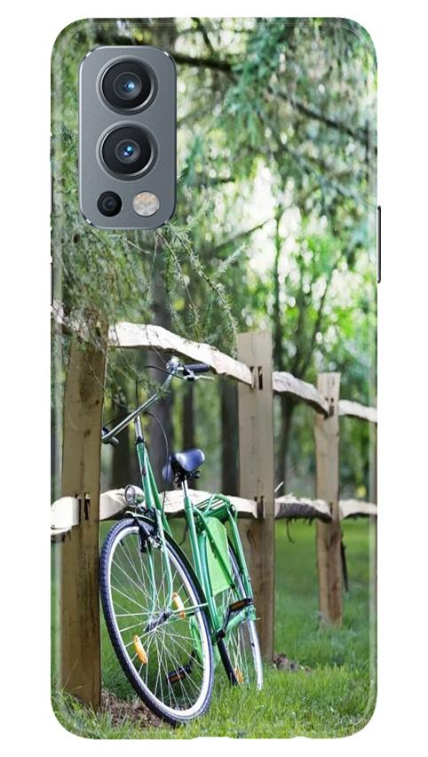 Bicycle Mobile Back Case for OnePlus Nord 2 5G (Design - 208) Bicycle Case for OnePlus Nord 2 5G (Design No. 208)