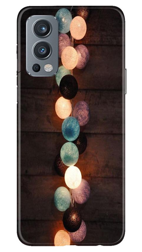 Party Lights Mobile Back Case for OnePlus Nord 2 5G (Design - 209) Party Lights Case for OnePlus Nord 2 5G (Design No. 209)