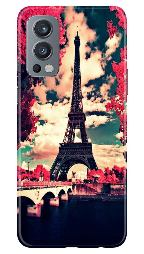 Eiffel Tower Mobile Back Case for OnePlus Nord 2 5G (Design - 212) Eiffel Tower Case for OnePlus Nord 2 5G (Design No. 212)