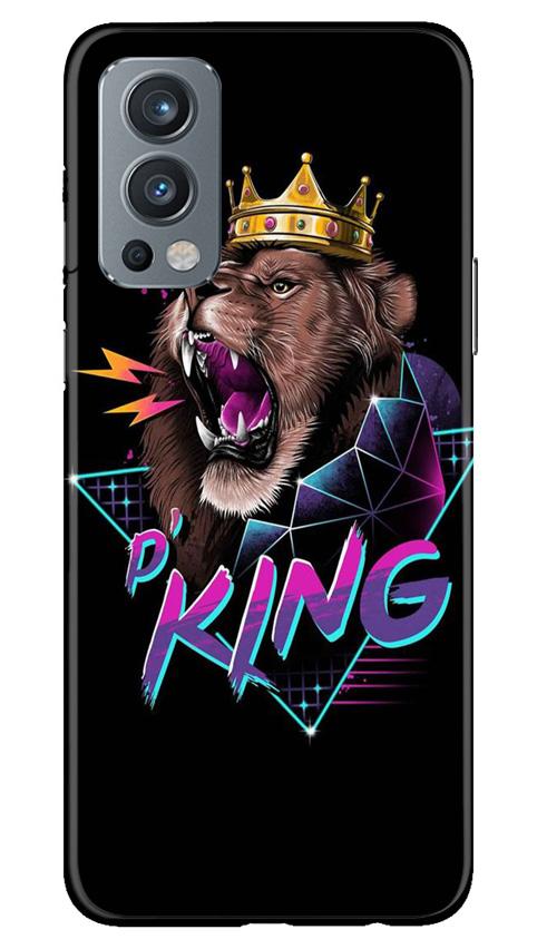 Lion King Mobile Back Case for OnePlus Nord 2 5G (Design - 219) Lion King Case for OnePlus Nord 2 5G (Design No. 219)