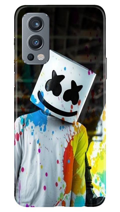 Marsh Mellow Mobile Back Case for OnePlus Nord 2 5G (Design - 220) Marsh Mellow Case for OnePlus Nord 2 5G (Design No. 220)