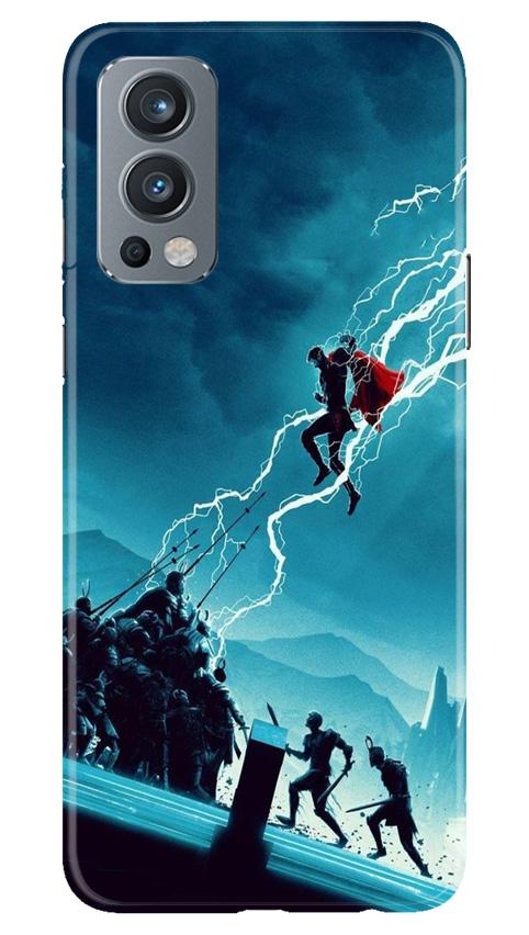 Thor Avengers Mobile Back Case for OnePlus Nord 2 5G (Design - 243) Thor Avengers Case for OnePlus Nord 2 5G (Design No. 243)