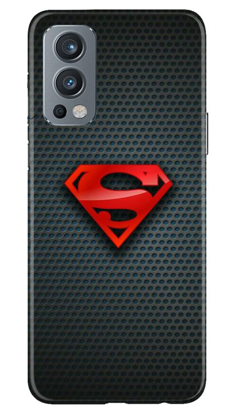 Superman Mobile Back Case for OnePlus Nord 2 5G (Design - 247) Superman Case for OnePlus Nord 2 5G (Design No. 247)