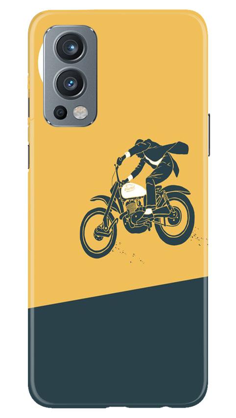 Bike Lovers Mobile Back Case for OnePlus Nord 2 5G (Design - 256) Bike Lovers Case for OnePlus Nord 2 5G (Design No. 256)