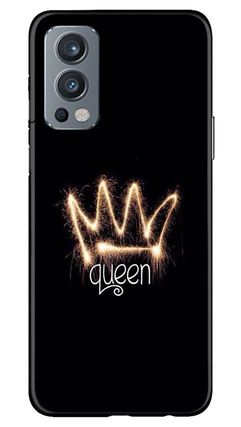 Queen Mobile Back Case for OnePlus Nord 2 5G (Design - 270) Queen Case for OnePlus Nord 2 5G (Design No. 270)
