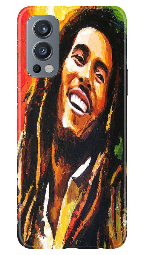 Bob marley Mobile Back Case for OnePlus Nord 2 5G (Design - 295) Bob marley Case for OnePlus Nord 2 5G (Design No. 295)