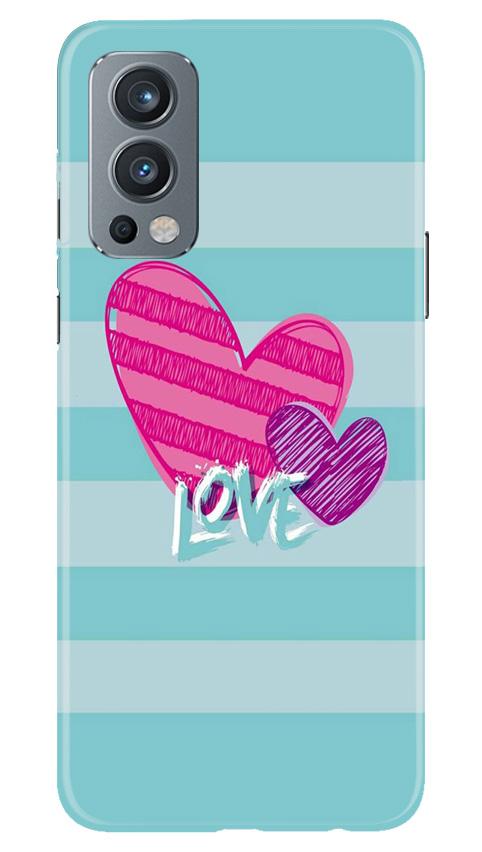 Love Mobile Back Case for OnePlus Nord 2 5G (Design - 299) Love Case for OnePlus Nord 2 5G (Design No. 299)
