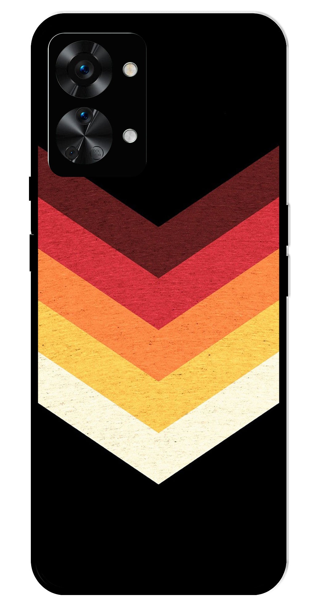 MultiColor Arrow Metal Mobile Case for OnePlus Nord 2T 5G MultiColor Arrow Metal Mobile Case for OnePlus Nord 2T 5G