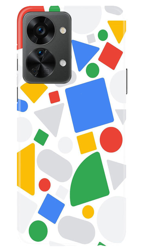 Circul Squar & Tringle Art Mobile Back Case for OnePlus Nord 2T 5G (Design - 18) Circul Squar & Tringle Art Case for OnePlus Nord 2T 5G