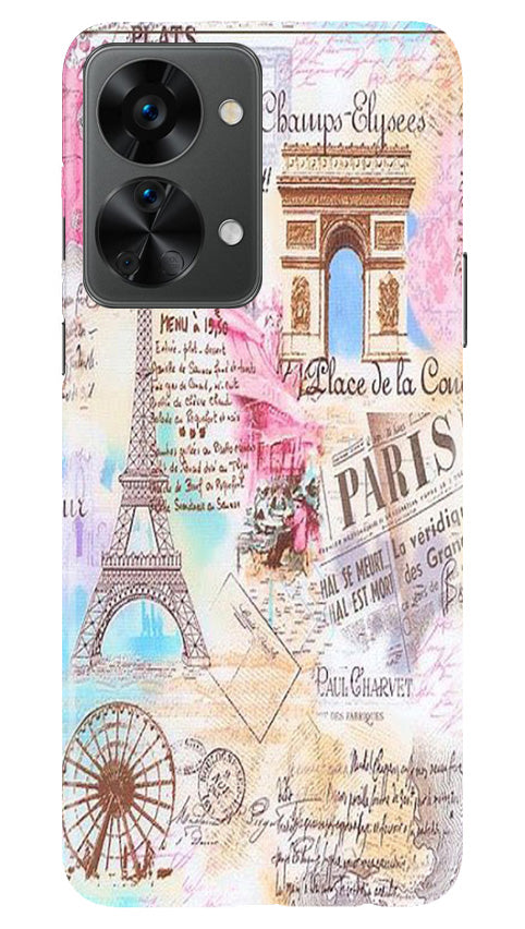Paris Eiftel Tower Mobile Back Case for OnePlus Nord 2T 5G (Design - 54) Paris Eiftel Tower Case for OnePlus Nord 2T 5G