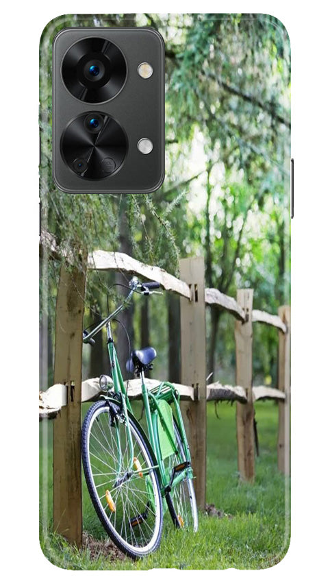 Bicycle Mobile Back Case for OnePlus Nord 2T 5G (Design - 177) Bicycle Case for OnePlus Nord 2T 5G (Design No. 177)