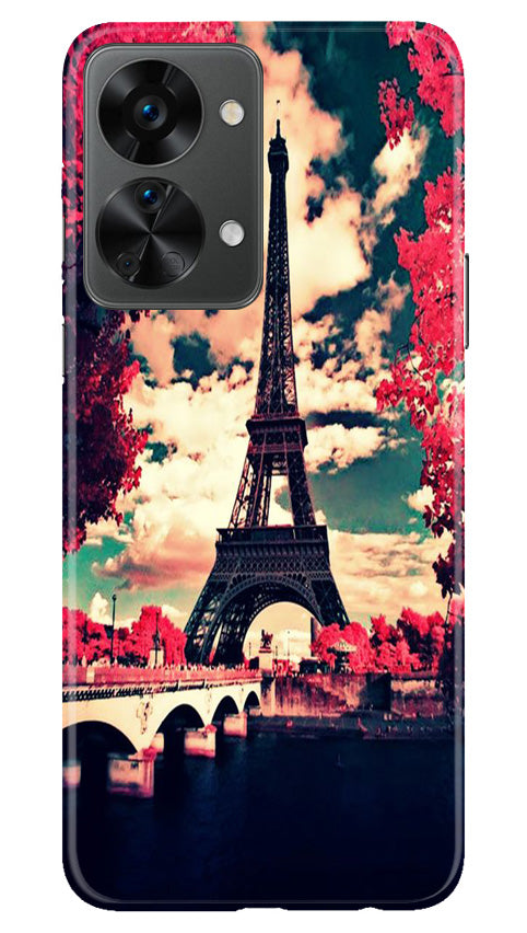 Eiffel Tower Mobile Back Case for OnePlus Nord 2T 5G (Design - 181) Eiffel Tower Case for OnePlus Nord 2T 5G (Design No. 181)