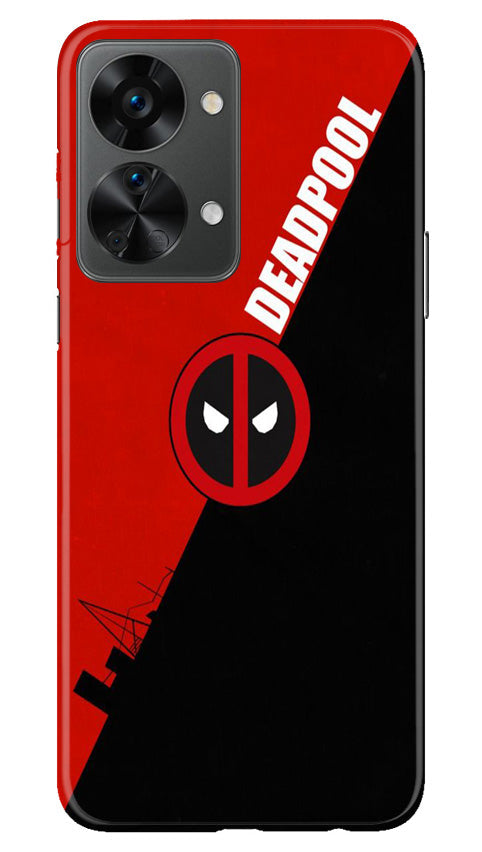 Deadpool Mobile Back Case for OnePlus Nord 2T 5G (Design - 217) Deadpool Case for OnePlus Nord 2T 5G (Design No. 217)
