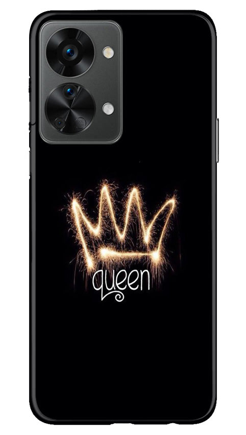 Queen Mobile Back Case for OnePlus Nord 2T 5G (Design - 239) Queen Case for OnePlus Nord 2T 5G (Design No. 239)