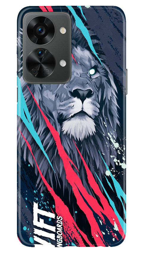 Lion Mobile Back Case for OnePlus Nord 2T 5G (Design - 247) Lion Case for OnePlus Nord 2T 5G (Design No. 247)