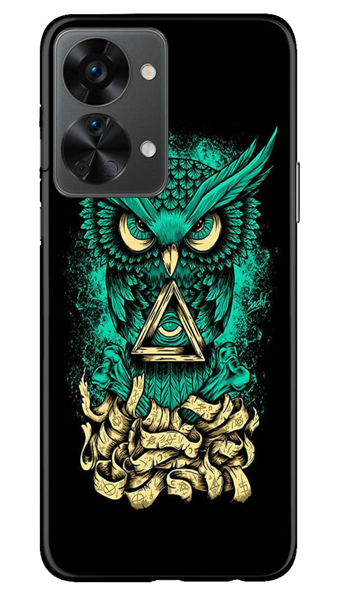 Owl Mobile Back Case for OnePlus Nord 2T 5G (Design - 317) Owl Mobile Back Case for OnePlus Nord 2T 5G (Design - 317)