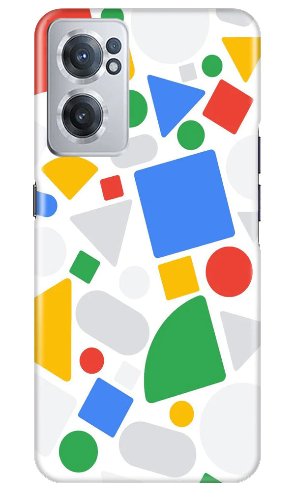 Circul Squar & Tringle Art Mobile Back Case for OnePlus Nord CE 2 5G (Design - 18) Circul Squar & Tringle Art Case for OnePlus Nord CE 2 5G