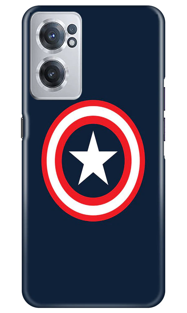 Captain America Mobile Back Case for OnePlus Nord CE 2 5G (Design - 42) Captain America Case for OnePlus Nord CE 2 5G