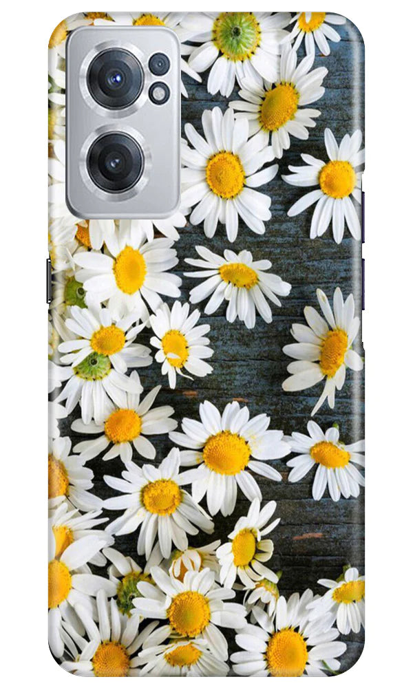 White flowers2 Mobile Back Case for OnePlus Nord CE 2 5G (Design - 62) White flowers2 Case for OnePlus Nord CE 2 5G