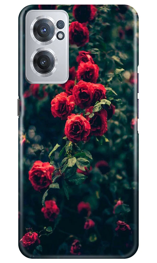 Red Rose Mobile Back Case for OnePlus Nord CE 2 5G (Design - 66) Red Rose Case for OnePlus Nord CE 2 5G