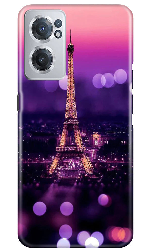 Eiffel Tower Mobile Back Case for OnePlus Nord CE 2 5G (Design - 86) Eiffel Tower Case for OnePlus Nord CE 2 5G