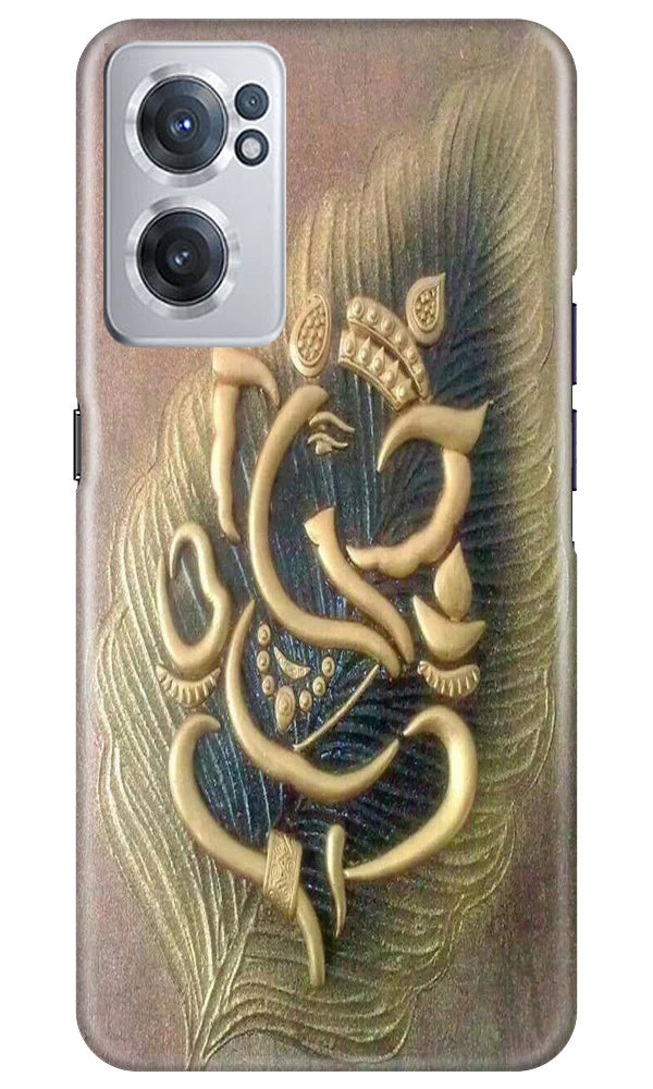 Lord Ganesha Mobile Back Case for OnePlus Nord CE 2 5G (Design - 100) Lord Ganesha Case for OnePlus Nord CE 2 5G