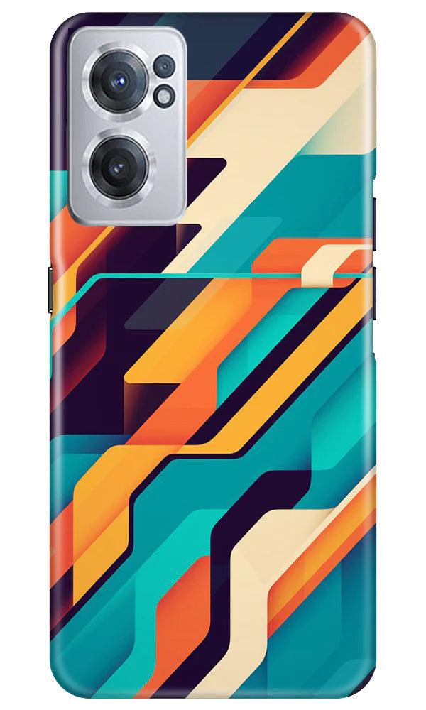 Modern Art Mobile Back Case for OnePlus Nord CE 2 5G (Design - 202) Modern Art Case for OnePlus Nord CE 2 5G (Design No. 202)