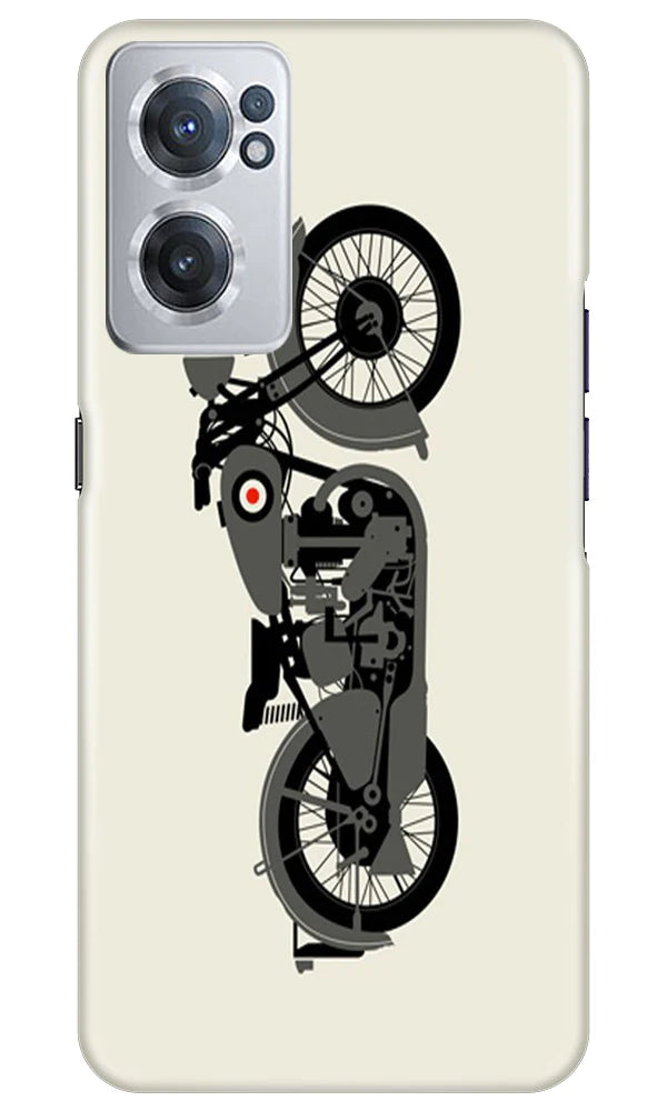 MotorCycle Mobile Back Case for OnePlus Nord CE 2 5G (Design - 228) MotorCycle Case for OnePlus Nord CE 2 5G (Design No. 228)