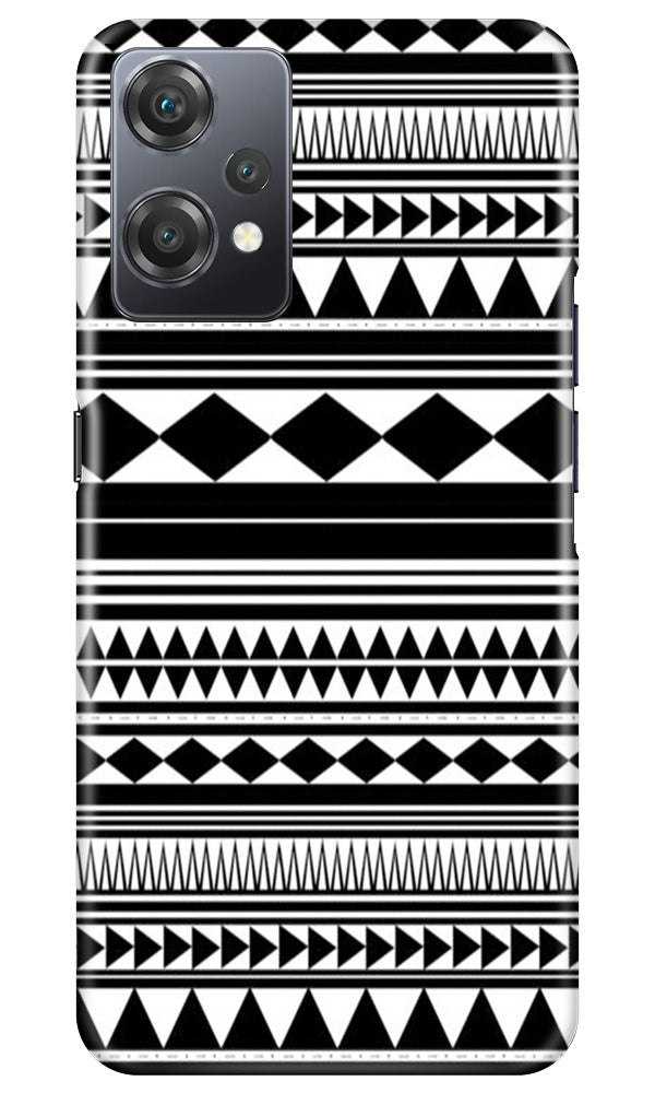 Black white Pattern Mobile Back Case for OnePlus Nord CE 2 Lite 5G (Design - 5) Black white Pattern Case for OnePlus Nord CE 2 Lite 5G