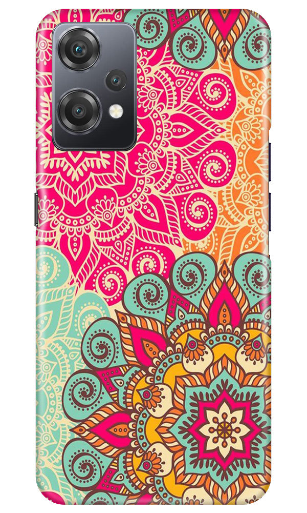 Rangoli art Mobile Back Case for OnePlus Nord CE 2 Lite 5G (Design - 6) Rangoli art Case for OnePlus Nord CE 2 Lite 5G