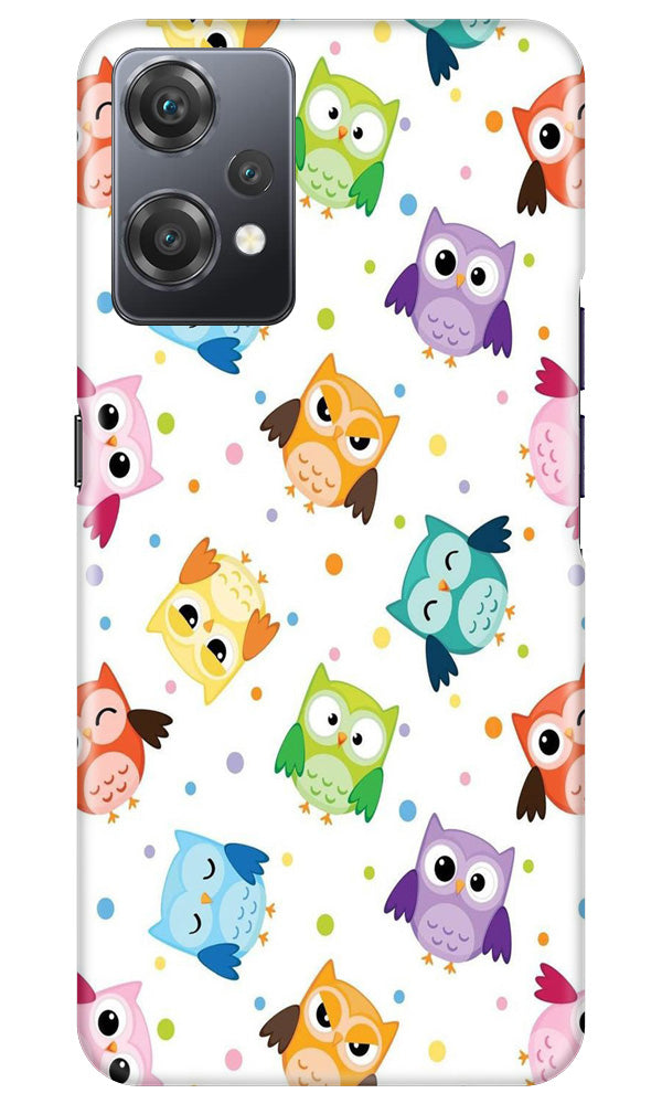 Owl Baground Pattern shore Mobile Back Case for OnePlus Nord CE 2 Lite 5G (Design - 13) Owl Baground Pattern shore Case for OnePlus Nord CE 2 Lite 5G