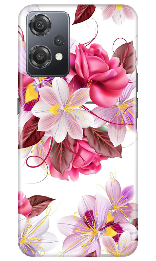Beautiful flowers Mobile Back Case for OnePlus Nord CE 2 Lite 5G (Design - 23) Beautiful flowers Case for OnePlus Nord CE 2 Lite 5G