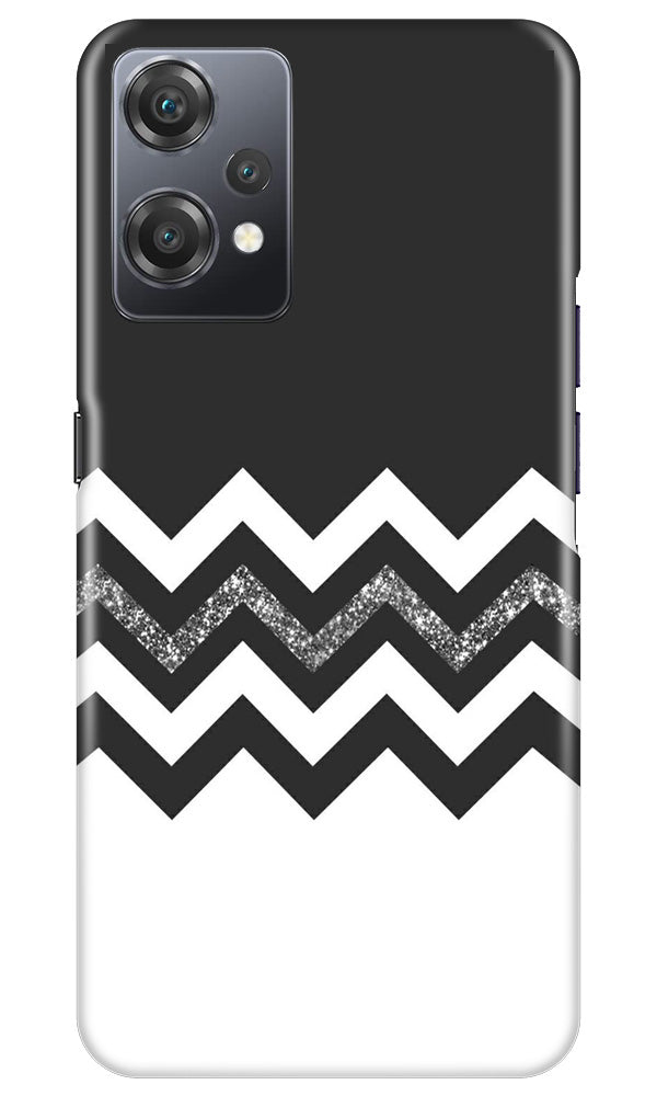 Black white Pattern2Mobile Back Case for OnePlus Nord CE 2 Lite 5G (Design - 83) Black white Pattern2Case for OnePlus Nord CE 2 Lite 5G