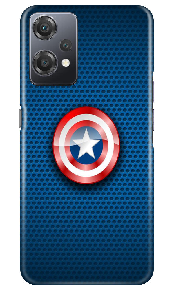 Captain America Shield Mobile Back Case for OnePlus Nord CE 2 Lite 5G (Design - 222) Captain America Shield Case for OnePlus Nord CE 2 Lite 5G (Design No. 222)