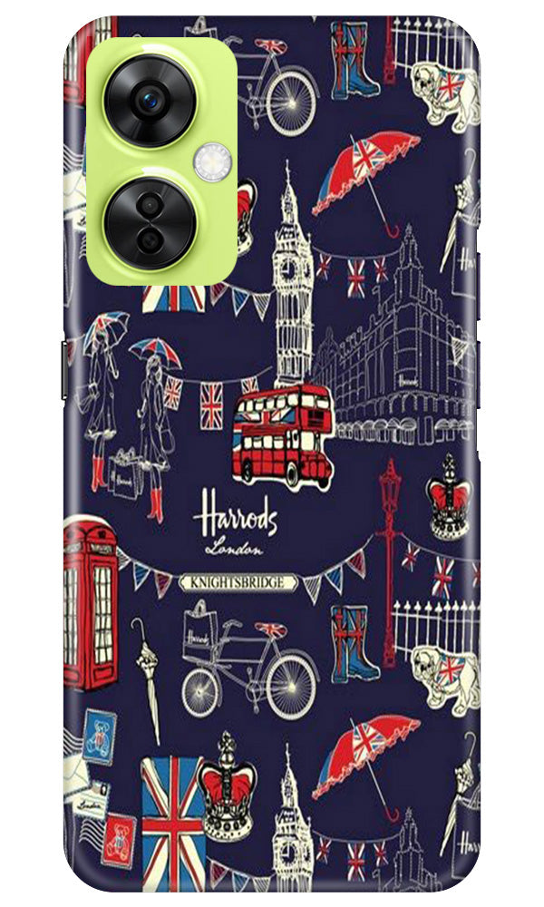Love London Mobile Back Case for OnePlus Nord CE 3 Lite 5G (Design - 75) Love London Case for OnePlus Nord CE 3 Lite 5G