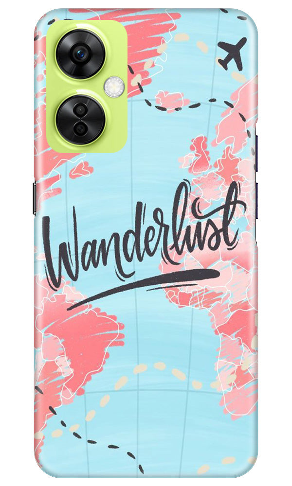 Wonderlust Travel Mobile Back Case for OnePlus Nord CE 3 Lite 5G (Design - 192) Wonderlust Travel Case for OnePlus Nord CE 3 Lite 5G (Design No. 192)