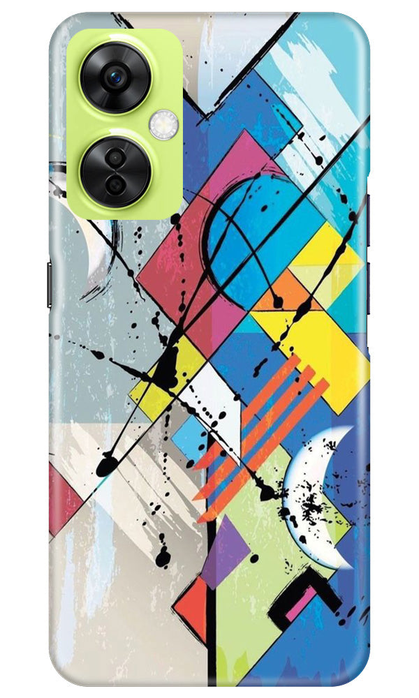 Modern Art Mobile Back Case for OnePlus Nord CE 3 Lite 5G (Design - 204) Modern Art Case for OnePlus Nord CE 3 Lite 5G (Design No. 204)
