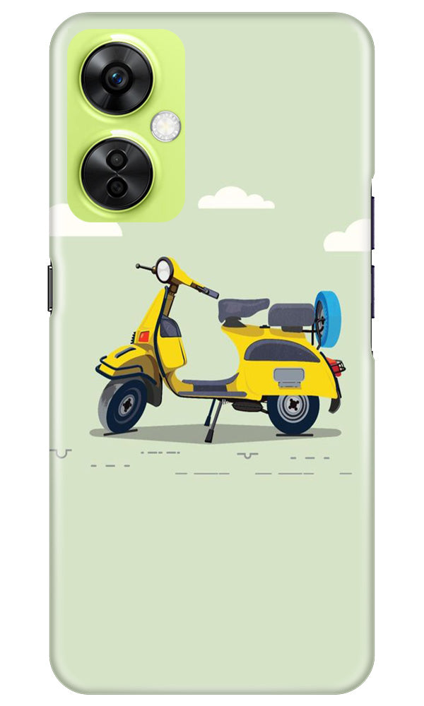 Vintage Scooter Mobile Back Case for OnePlus Nord CE 3 Lite 5G (Design - 229) Vintage Scooter Case for OnePlus Nord CE 3 Lite 5G (Design No. 229)