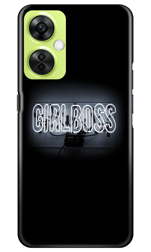 Girl Boss Black Mobile Back Case for OnePlus Nord CE 3 Lite 5G (Design - 237) Girl Boss Black Case for OnePlus Nord CE 3 Lite 5G (Design No. 237)