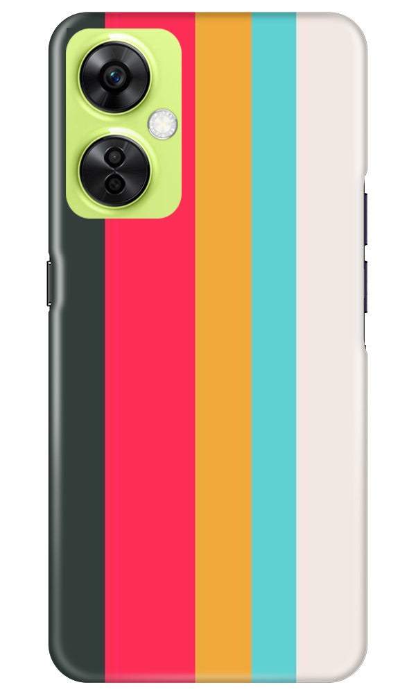 Color Pattern Mobile Back Case for OnePlus Nord CE Lite 5G (Design 328)