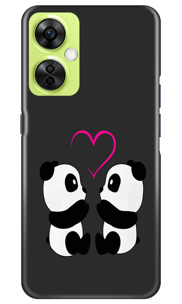 Panda Love Mobile Back Case for OnePlus Nord CE 3 Lite 5G (Design - 355) Panda Love Mobile Back Case for OnePlus Nord CE 3 Lite 5G (Design - 355)