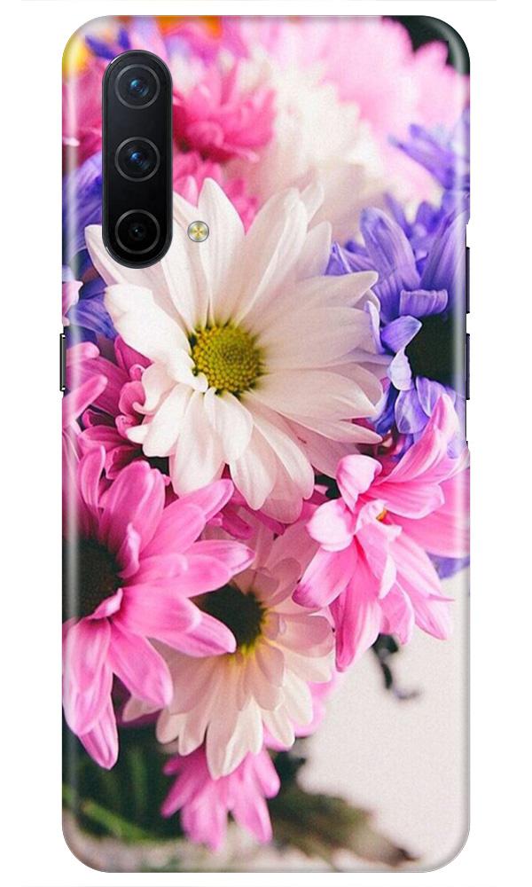 Coloful Daisy Mobile Back Case for OnePlus Nord CE 5G (Design - 73) Coloful Daisy Case for OnePlus Nord CE 5G