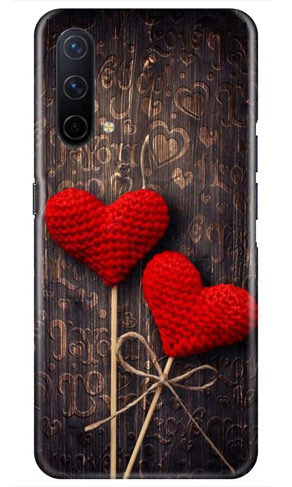 Red Hearts Mobile Back Case for OnePlus Nord CE 5G (Design - 80) Red Hearts Case for OnePlus Nord CE 5G