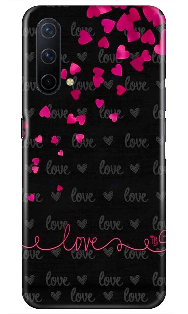 Love in Air Mobile Back Case for OnePlus Nord CE 5G (Design - 89) Love in Air Case for OnePlus Nord CE 5G