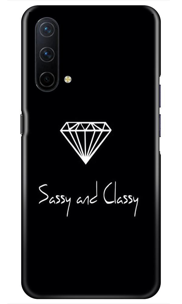Sassy and Classy Mobile Back Case for OnePlus Nord CE 5G (Design - 264) Sassy and Classy Case for OnePlus Nord CE 5G (Design No. 264)