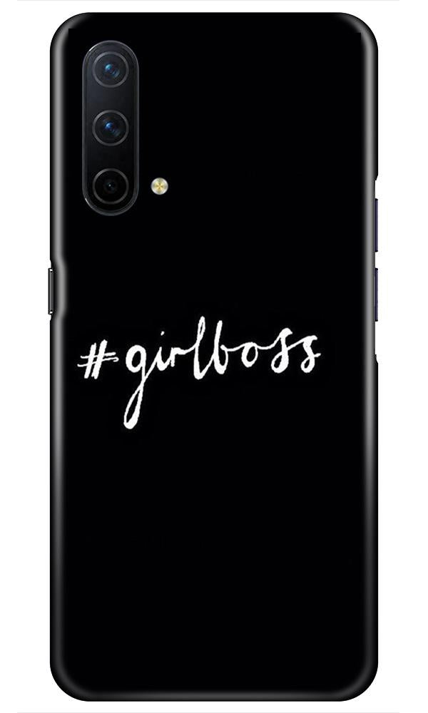 #GirlBoss Mobile Back Case for OnePlus Nord CE 5G (Design - 266) #GirlBoss Case for OnePlus Nord CE 5G (Design No. 266)